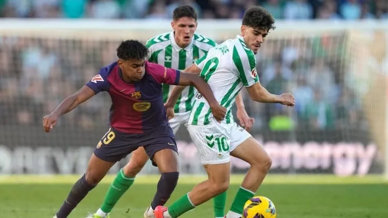 Tỷ lệ kèo hôm nay Barcelona vs Real Betis - 06/04/2025 - La Liga 3 Dự đoán kết quả Barcelona vs Real Betis